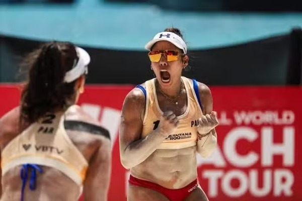 Gran victoria paraguaya en mundial de voley playa - ADN Digital