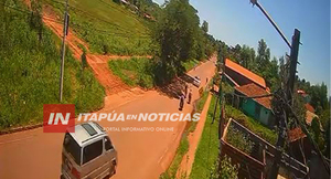 MOTOCICLISTA ES APREHENDIDO TRAS ATROPELLAR A UNA PEATÓN Y FUGARSE