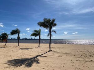 ¿Ya se puede disfrutar del sector de la arena nueva de la playa San José de Encarnación?
