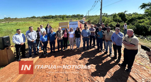 INICIO DE ASFALTADO Y MEJORAS VIALES EN EL BARRIO ESPÍRITU SANTO