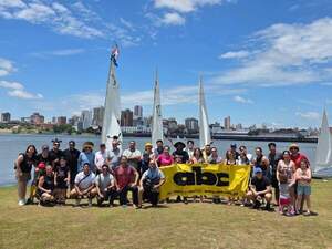 Buenos vientos en jornada náutica de ABC en el Club Nacional de Regatas El Mbiguá - Polideportivo - ABC Color