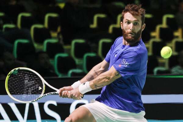 Moutet: “Me siento un payaso”, tras perder en Copa Davis - Tenis - ABC Color