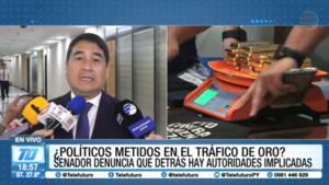 ¿Políticos metidos en el tráfico de oro?