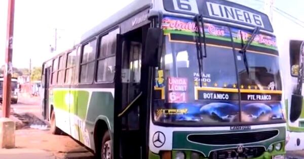 La Nación / Líneas de buses asuncenas anuncian cese del servicio