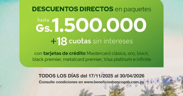 La Nación / Banco GNB presenta GNB Travel+: nueva forma de viajar