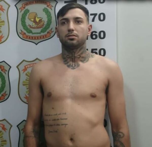 En PJC, cae miembro de la peligrosa facción brasileña «Bala Na Cara»