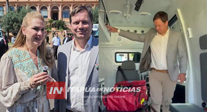 HOHENAU RECIBE NUEVA AMBULANCIA PARA EL POLICLÍNICO MATERNO INFANTIL