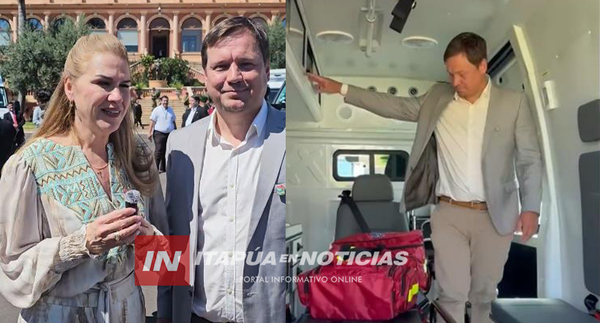 HOHENAU RECIBE NUEVA AMBULANCIA PARA EL POLICLÍNICO MATERNO INFANTIL