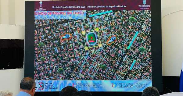 Diario HOY | Copa Sudamericana: Policía prepara operativo de tres días con más de 6 mil agentes