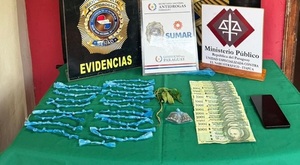La SENAD Desarticula red de microtráfico en Encarnación