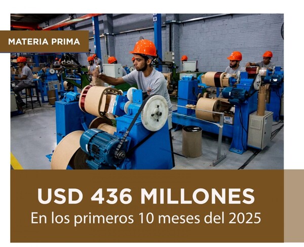 Metálicos y químico-farmacéuticos lideran las importaciones de materia prima