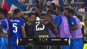 Haití selló su clasificación mundialista en un final insólito seguido por celular