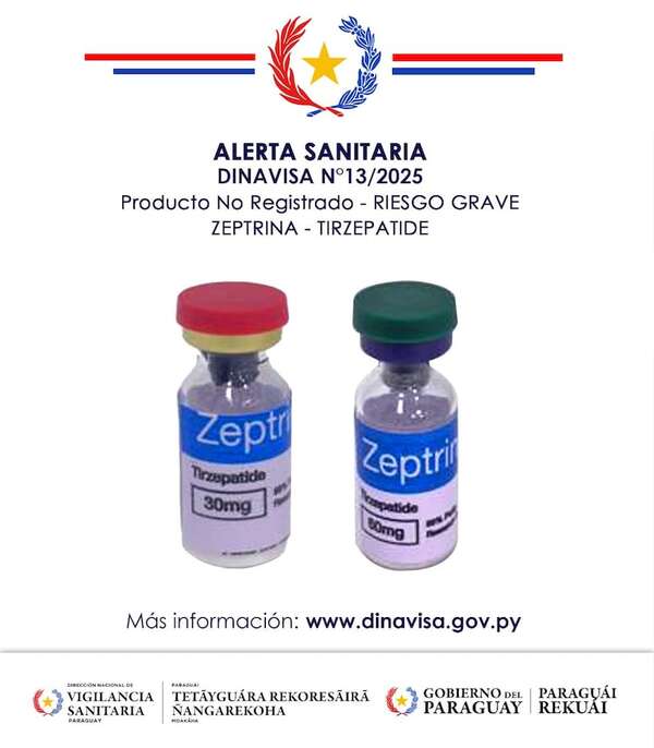 AUDIO: Dinavisa emite alerta sanitaria por venta ilegal de un medicamento usado para bajar de peso  - A La Gran 7-30 - ABC Color