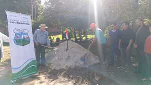 Inician obra de empedrado para descongestionar la Ruta PY06 en Capitán Miranda