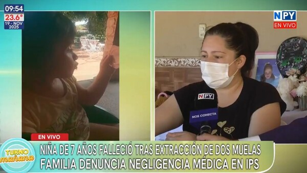 Muerte de niña tras extracción dental en IPS: La familia denuncia negligencia y exige justicia