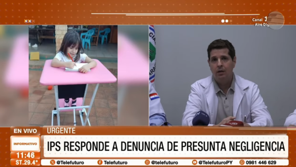 IPS responde denuncia de presunta negligencia
