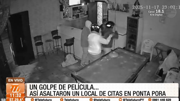 Así asaltaron un local de citas en Ponta Porã