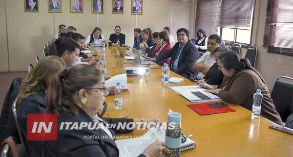 CONSEJO DEPARTAMENTAL DE EDUCACIÓN DE ITAPÚA DESARROLLÓ SESIÓN ORDINARIA