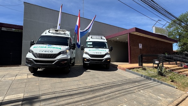Llegó una nueva ambulancia al Hospital Regional de Concepción - Concepción al Día
