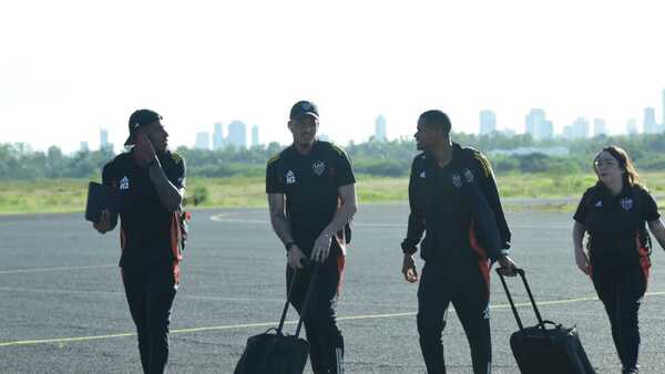 Mineiro llega a Paraguay para enfrentar a Lanús en la final de la Sudamericana