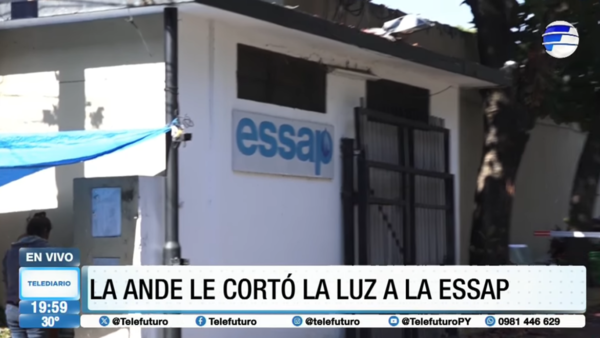ANDE corta la electricidad a la ESSAP por deuda millonaria