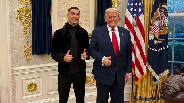 Popular / ¡Apénami! ¡Cristiano Ronaldo cenó con Donald Trump en la Casa Blanca!