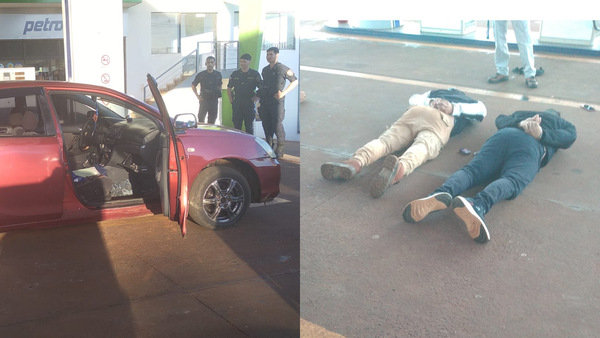 Robo agravado en Cambyretá termina con la aprehensión de tres sospechosos y la incautación de armas
