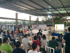 Municipio encarnaceno impulsa reunión informativa sobre obras de pavimentación en Curupayty y San Pedro