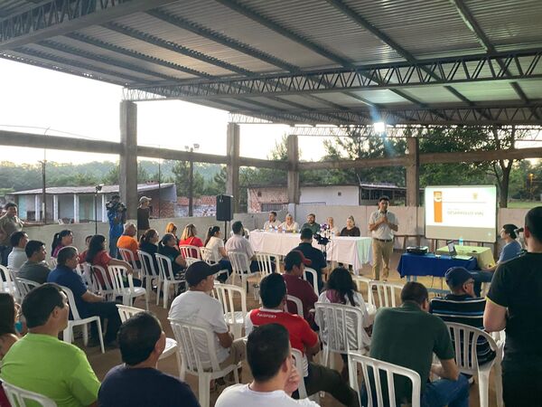 Municipio encarnaceno impulsa reunión informativa sobre obras de pavimentación en Curupayty y San Pedro