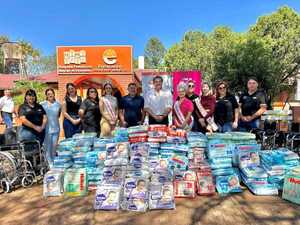 Carnaval Inclusivo entrega sillas pediátricas y pañales al Hospital Pediátrico Municipal de Encarnación