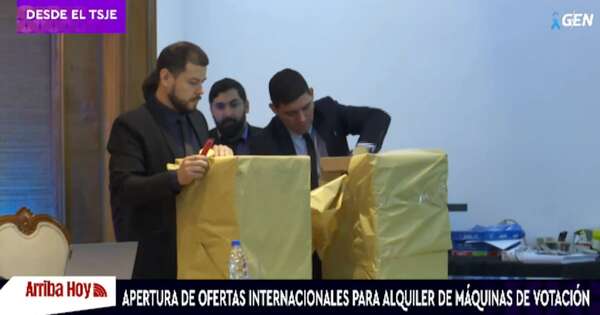 La Nación / Una sola empresa presentó ofertas para alquiler de máquinas de votación