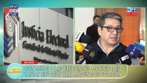 Lanzan licitación para máquinas de votación de cara a las elecciones municipales