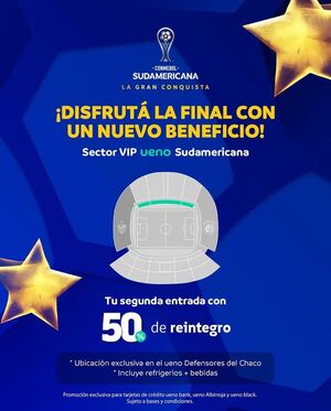 ¡Viví la final de la Conmebol Sudamericana desde el VIP ueno! - trece