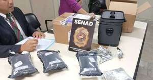 La Nación / Detectan narcoencomiendas rastreadas por traficantes, en el aeropuerto Silvio Pettirossi