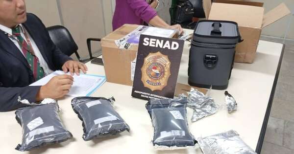 La Nación / Detectan narcoencomiendas rastreadas por traficantes, en el aeropuerto Silvio Pettirossi