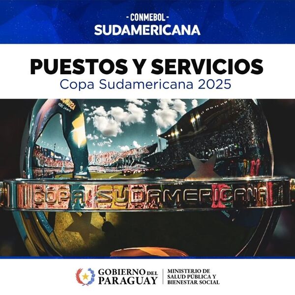 Salud despliega un operativo integral para cuidar a más de 65.000 asistentes de la Final de la Sudamericana