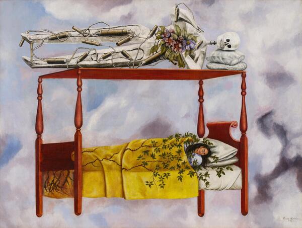 ‘El Sueño (La cama)’ de Frida Kahlo apunta a convertirse en la obra más cara creada por una mujer