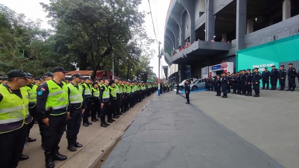 La seguridad para la final de la Copa Sudamericana