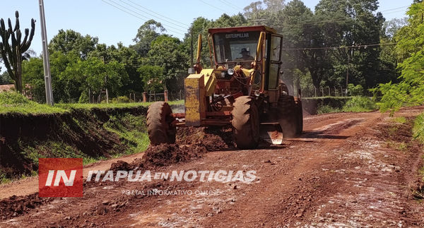 NUEVA ALBORADA AVANZA CON EL MEJORAMIENTO VIAL EN LA RUTA 14
