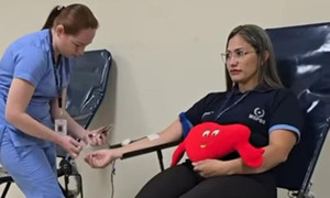 Continúa la campaña de donación de sangre en el Hospital de Coronel Oviedo, impulsada por estudiantes de Bioquímica - OviedoPress