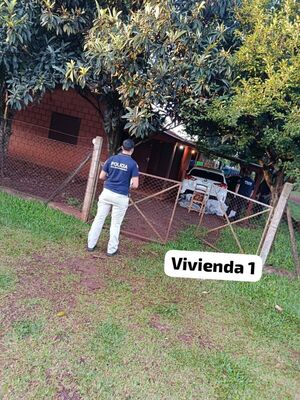 Allanamientos en Bella Vista por tentativa de robo agravado: secuestran armas y objetos de interés