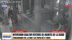 ¡Frustró asalto! Falsos agentes de la SENAD repelidos a balazos por funcionario de la DNIT