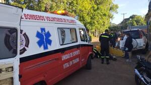 Adolescente de 14 años protagonizó accidente sobre una moto nueva