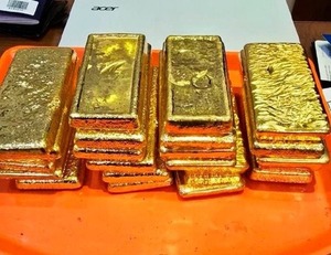 Senabico rematará los lingotes de oro que fueron incautados en el aeropuerto - ADN Digital