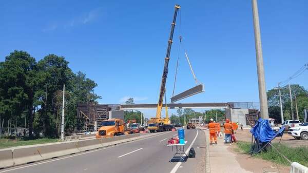 Corte en la PY02 por 12 horas: obras en Pedrozo obligan a desviar el tránsito hasta las 18:00 - Nacionales - ABC Color