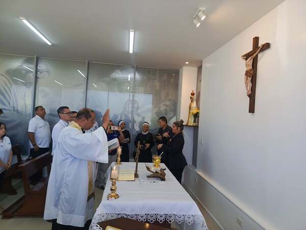 Habilitan la nueva Capilla del Hospital General de Itapúa