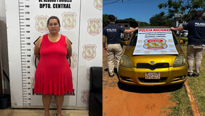 Detienen a mujer que usaba a su sobrino de 15 años para robar casas en Mariano Roque Alonso