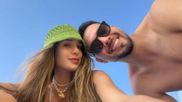 Bethania Borba disfruta de su Luna de Miel a bordo de un crucero