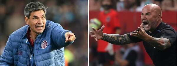 Pellegrino y Sampaoli reviven su rivalidad española en la Final de la Sudamericana - Copa Sudamericana - ABC Color