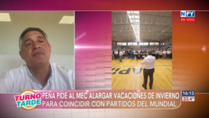 Gobierno evalúa ampliar vacaciones de invierno para coincidir con los partidos de Paraguay en el mundial